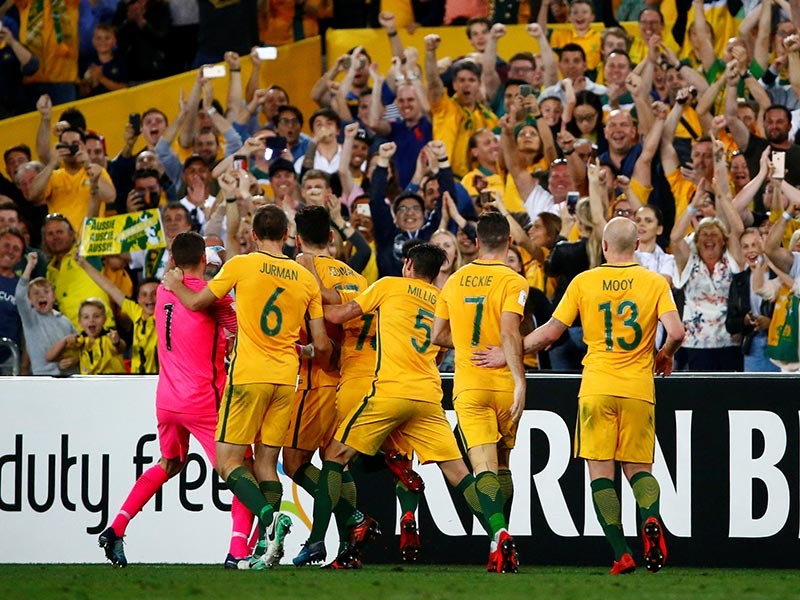 Сборная Австралии в среду добыла предпоследнюю путевку на чемпионат мира по футболу, который пройдет летом будущего года в России

