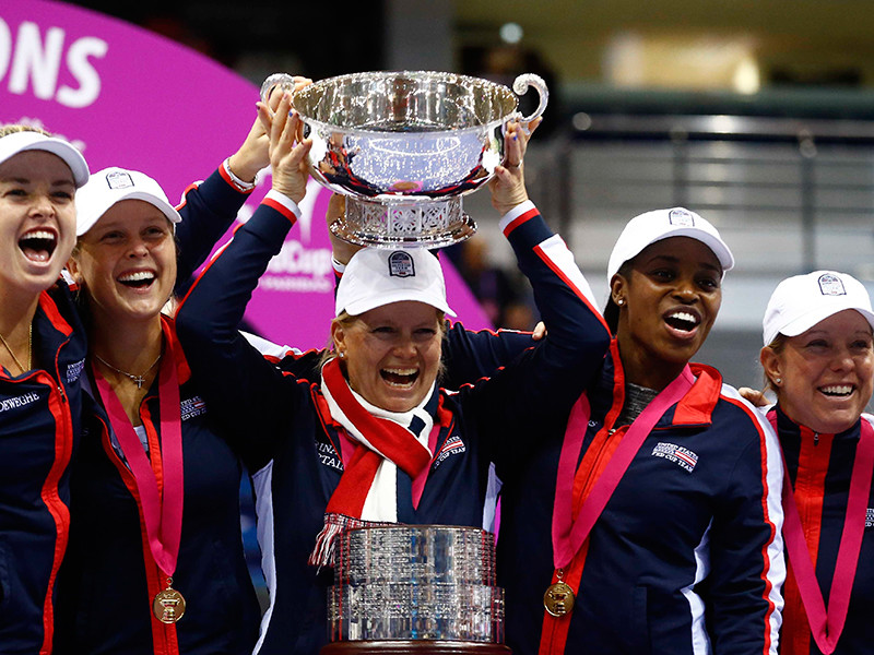 Теннисистки США впервые за 17 лет сумели завоевать Кубок Федерации