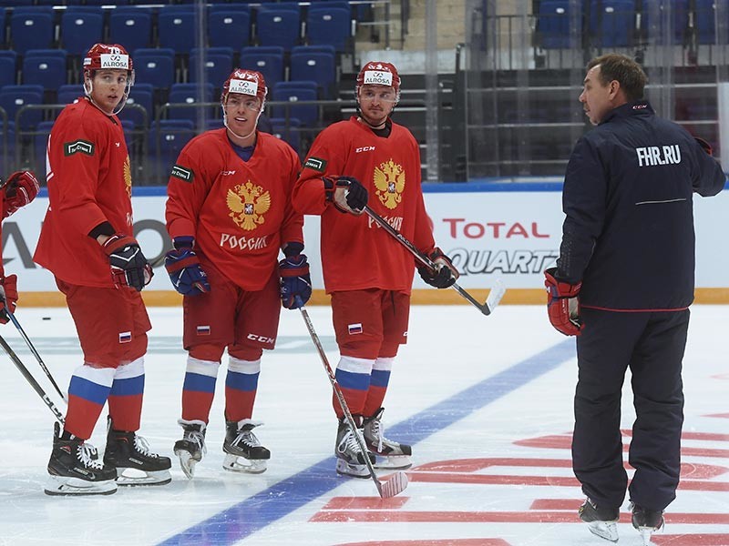 На Кубке Первого канала сборная России по хоккею сыграет на 90% олимпийским составом


