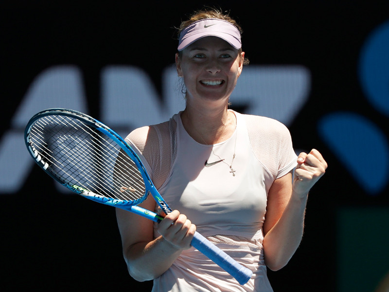 Теннисистка Мария Шарапова уверенно стартовала на Australian Open