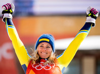 Шведка Фрида Хансдоттер победила в Пхенчхане в горнолыжном слаломе