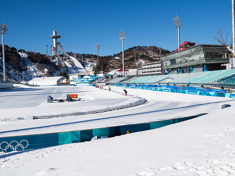 Олимпийские игры в Пхенчхане пройдут с 9 по 25 февраля. В последние дни в олимпийской столице установилась морозная погода, во вторник температура упала до минус 20 градусов