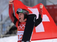 Сноубордист Гальмарини из Швейцарии победил в параллельном гигантском слаломе Олимпиады-2018

