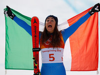 Итальянка София Годжа стала олимпийской чемпионкой в скоростном спуске