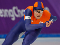 Свен Крамер победил на дистанции 5000 метров, став рекордсменом олимпийского конькобежного спорта