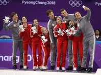 Российские фигуристы добыли серебро олимпийского командного турнира