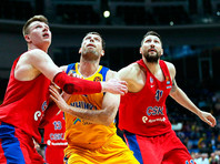 Баскетболисты ЦСКА выиграли серию у "Химок" и в седьмой раз подряд вышли в "Финал четырех"