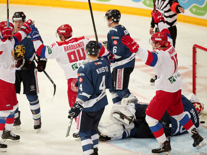 Сборная России по хоккею проиграла при Воробьеве четвертый матч подряд