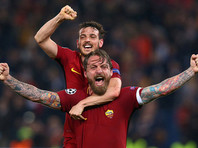 "Рома" сенсационно выбила "Барселону" в четвертьфинале Лиги чемпионов УЕФА