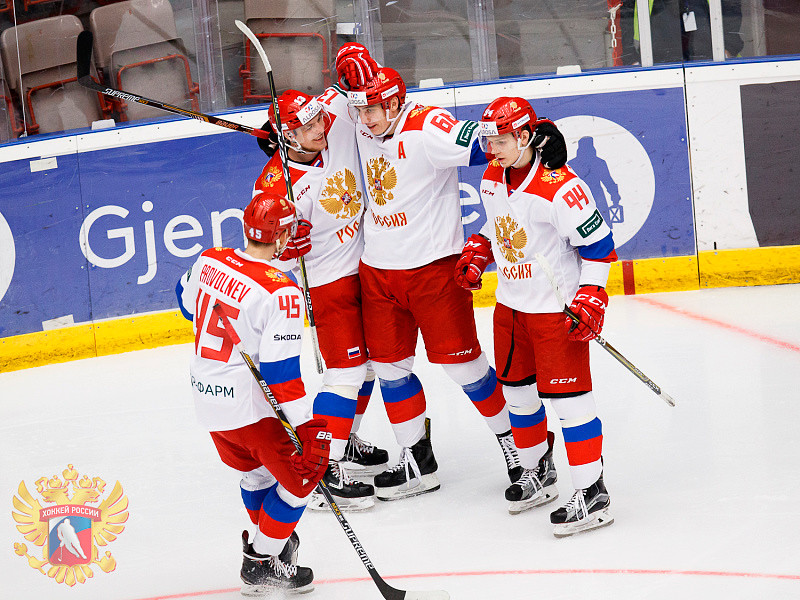 Хоккеисты олимпийской сборной РФ повторно обыграли норвежцев