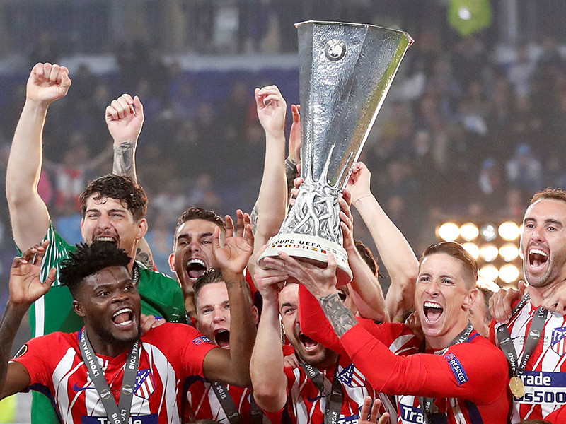 "Атлетико" разгромил "Марсель" в финале Лиги Европы УЕФА


