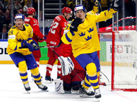 Российские хоккеисты проиграли шведам на чемпионате мира