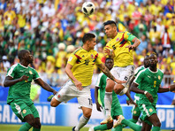 Сборная Колумбии обыграла команду Сенегала в матче третьего, заключительного тура группового этапа чемпионата мира по футболу
