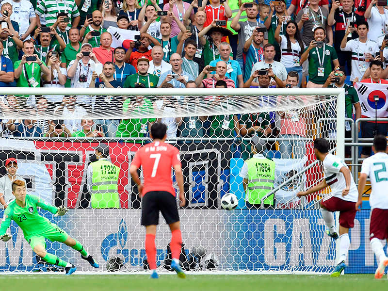 ЧМ-2018: Мексика победила Южную Корею и практически гарантировала себе участие в плей-офф
