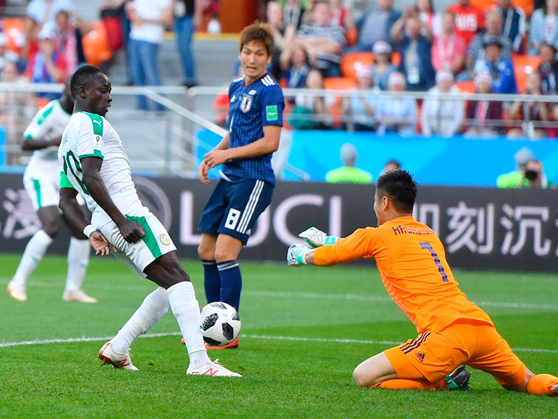 ЧМ-2018: Япония и Сенегал, забив по два мяча, сыграли вничью