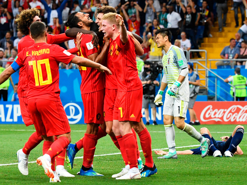 Бельгия одержала волевую победу над сборной Японии
