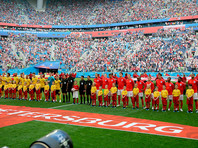 В Санкт-Петербурге состоялся матч за третье место чемпионата мира по футболу, в котором встретились сборные Бельгии и Англии

