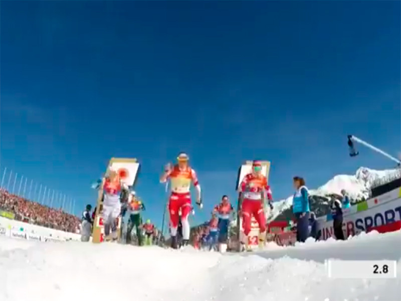 Российские лыжницы завоевали бронзу в эстафете на чемпионате мира в Зефельде