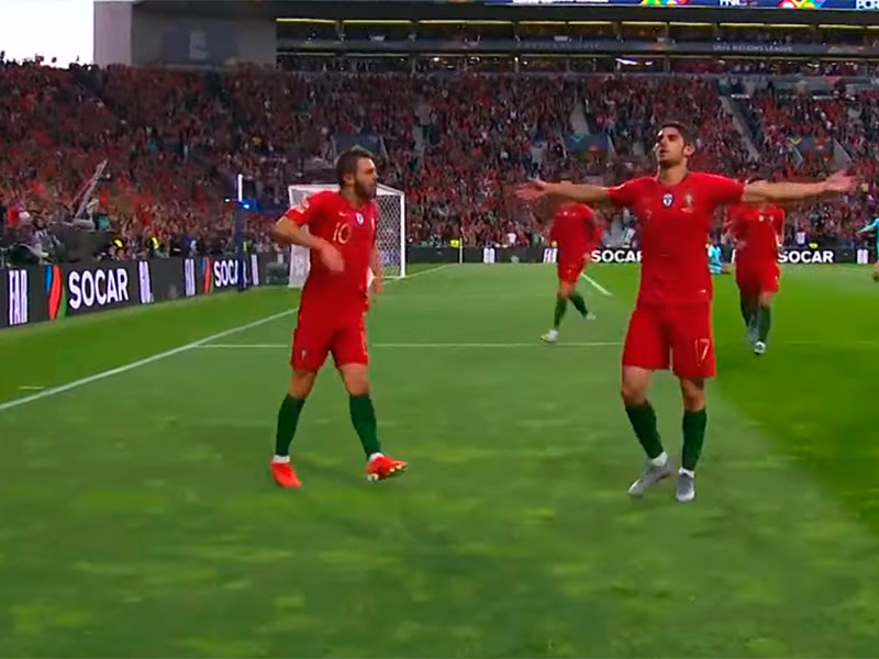 Португальские футболисты стали победителями первого розыгрыша Лиги наций УЕФА
