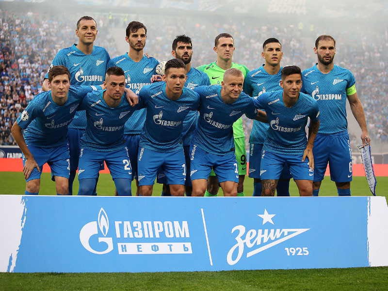 Питерский "Зенит" вошел в двадцатку лучших футбольных команд Европы
