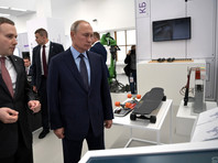 Владимир Путин на выставке "Конструкторское бюро АСИ", 18 сентября 2019 года