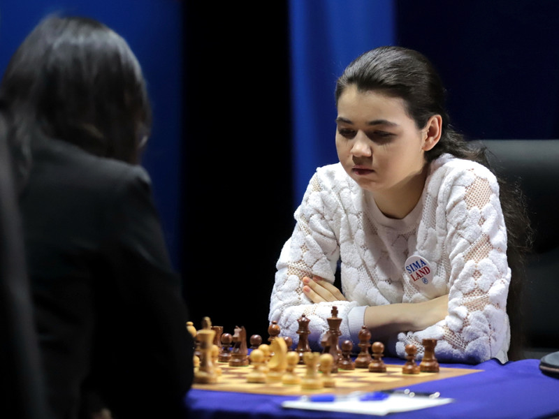 Россиянка Александра Горячкина одержала победу над обладательницей мировой шахматной короны китаянкой Цзюй Вэньцзюнь в восьмой партии матча за звание чемпионки мира, который проходит в эти дни во Владивостоке
