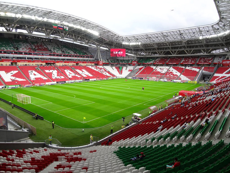 Встреча за Суперкубок УЕФА между победителями Лиги чемпионов и Лиги Европы в 2023 году впервые состоится на территории России. Встреча обладателей еврокубков пройдет в Казани на стадионе "Kazan Arena"