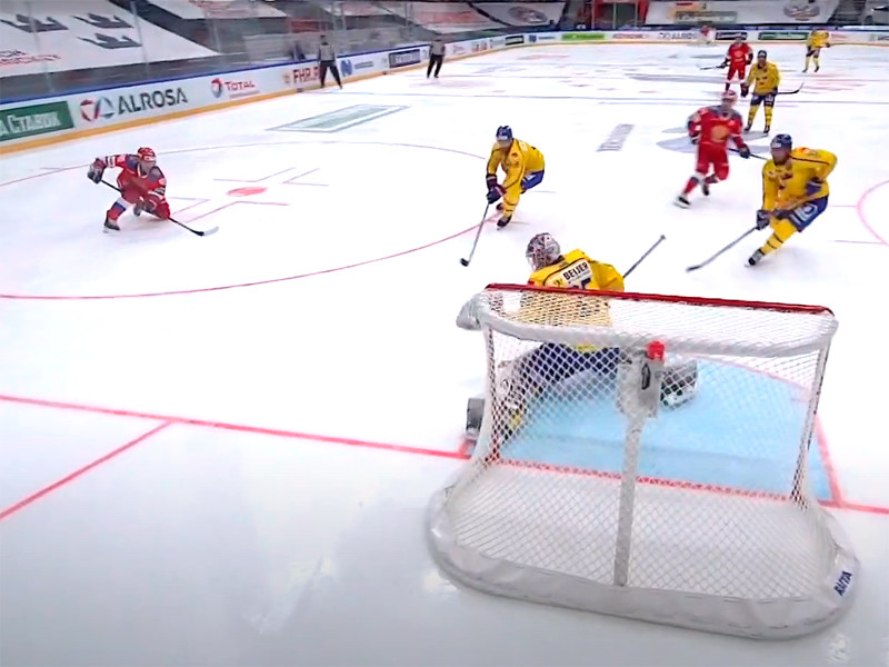 Российские хоккеисты стартовали на Кубке Первого канала с непростой победы над шведами
