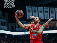 В Москве баскетболисты ЦСКА уступили со счетом 75:88 "Барселоне" в матче 20-го тура регулярного чемпионата Евролиги

