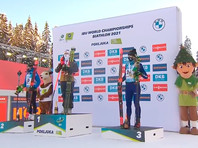 На чемпионате мира по биатлону в словенской Поклюке норвежка Тириль Экхофф заняла первое место в спринте, пробежав дистанцию 7,5 км за 21 минуту и 18,7 секунды (на двух огневых рубежах ни одного промаха)
