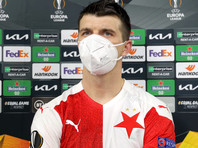 Футболиста "Славии" избили после матча Лиги Европы под трибунами стадиона "Рейнджерс"