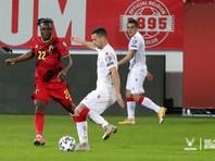 Встреча завершилась чудовищным поражением сборной Белоруссии со счетом 0:8