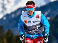 Лыжник Денис Спицов сломал руку на тренировке во время чемпионата мира