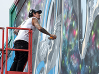 На родине Бэнкси проходит восьмой ежегодный самый большой фестиваль граффити UpFest