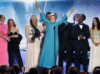 Драма Мартина МакДонаха "Три билборда на границе Эббинга, Миссури" получила главный приз Гильдии киноактеров США - награду за лучший фильм. Об этом было объявлено на церемонии награждения в Лос-Анджелесе, которая проходила в ночь на 22 января