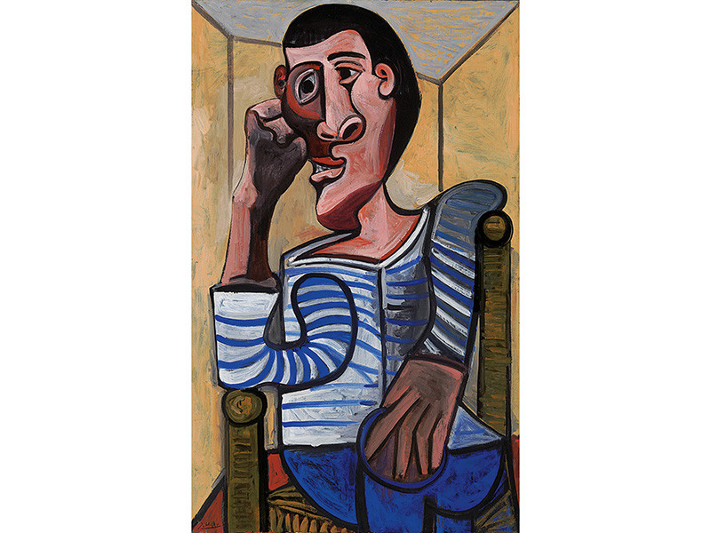Принадлежащий Уинну автопортрет Пикассо "Моряк", выставленный за 70 млн долларов на аукцион Christie's в Нью-Йорке, оказался поврежден. Обстоятельства произошедшего не раскрываются
