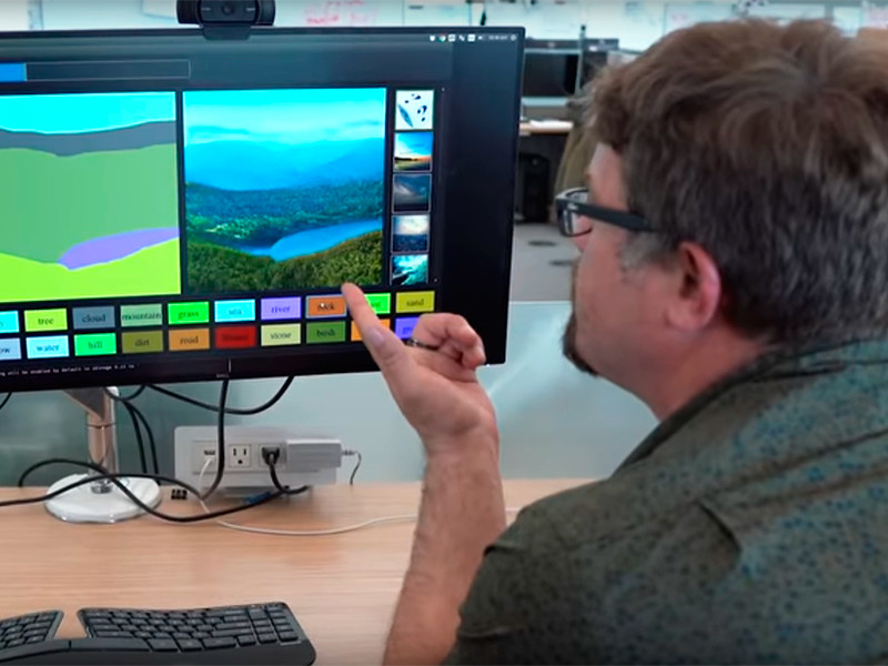 Нейросеть Nvidia поможет каждому стать художником-пейзажистом (ВИДЕО)