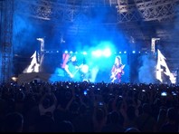 Metallica на концерте в "Лужниках" на русском спела песню Цоя "Группа крови" (ВИДЕО)