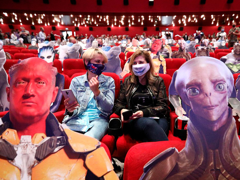 Кинотеатры Москвы после открытия в августе посетили лишь 13% жителей столицы