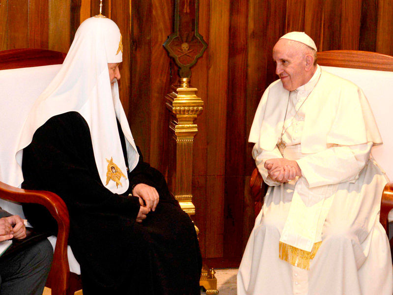 В Белоруссии подтвердили, что готовы организовать у себя встречу Папы Римского и патриарха Кирилла