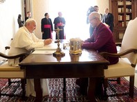 Папа Франциск и архиепископ Уэлби объявили, что окончательному сближению их церквей мешают вопросы сексуальности