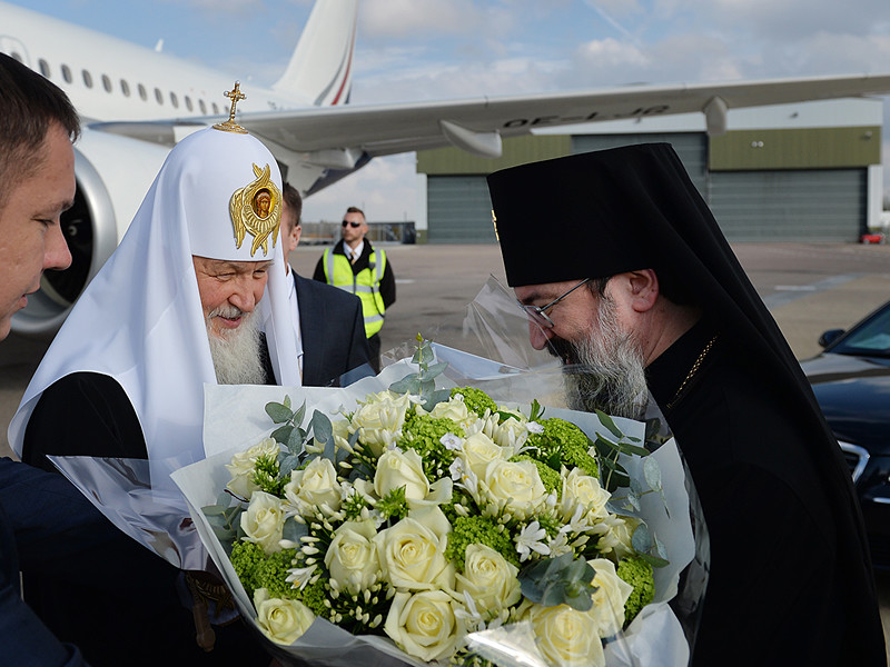 Патриарх Московский и всея Руси Кирилл принят в Королевское географическое общество Великобритании