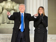 Дональд и Мелания Трамп, Вашингтон, 19 января 2017 года