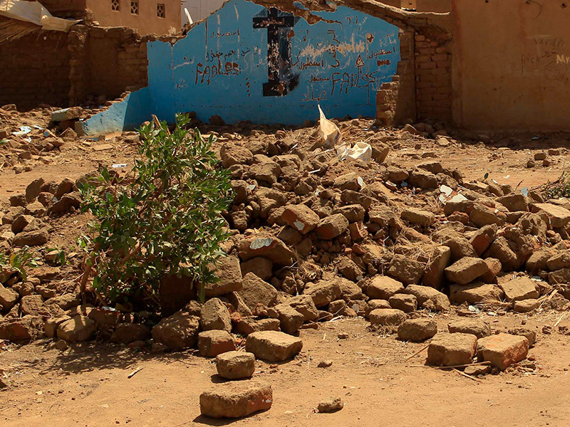 Церковь евангельских христиан в столице Судана Хартуме была снесена в воскресенье, 18 февраля, безо всяких предупреждений со стороны официальных органов