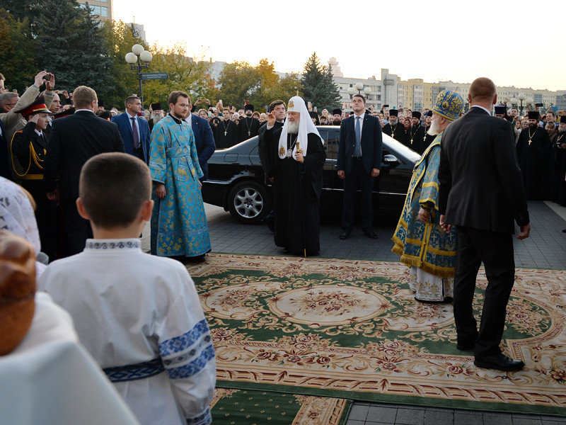 Патриарх Кирилл 13 октября прибыл в Белоруссию с первосвятительским визитом