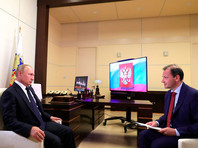 Владимир Путин ответил на вопросы журналиста ВГТРК, ведущего программы "Вести в субботу" Сергея Брилёва 