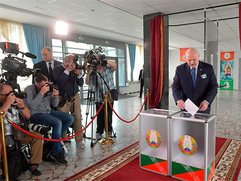 Александр Лукашенко, 9 августа 2020 года