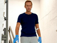 Алексей Навальный в берлинской клинике "Шарите"