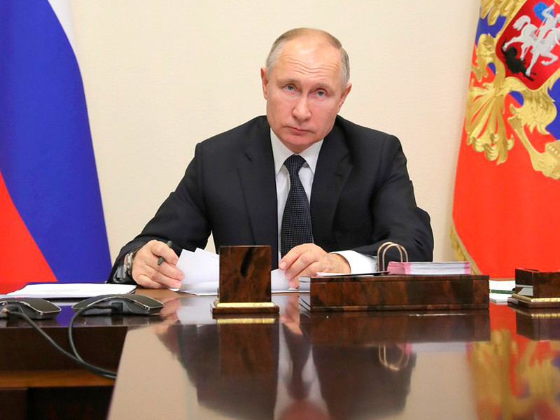 Владимир Путин на совместном заседании Госсовета и Совета по стратегическому развитию и нацпроектам, 23 декабря 2020 года