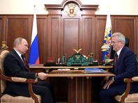 Владимир Путин и Иван Белозерцев, апрель 2019 года